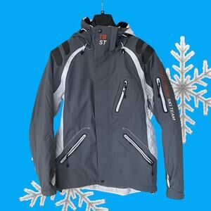 Arctica Tyrol Basin Winter Ski Team Jacket Big Boys Coat Youth S 12 Years Gray